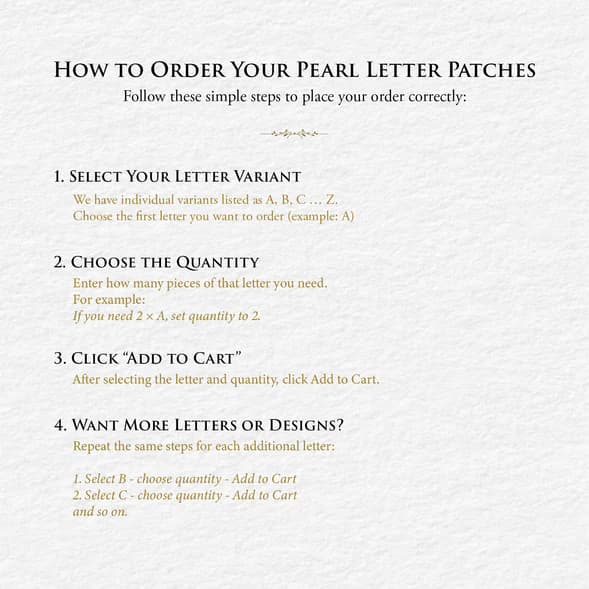 Pearl Patches